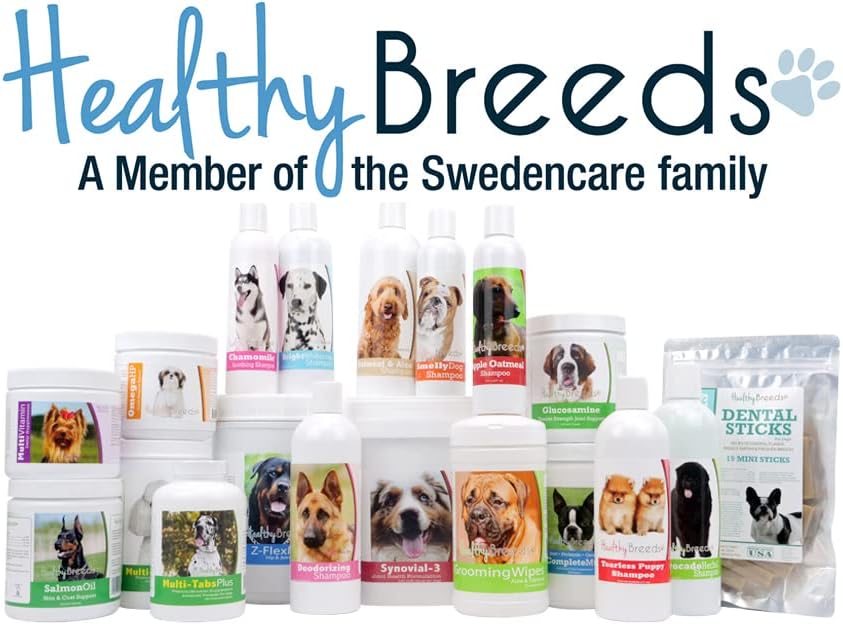 Healthy Breeds Borzois Ear Cleaning Wipes with Aloe & Eucalyptus for Dogs 100 Count