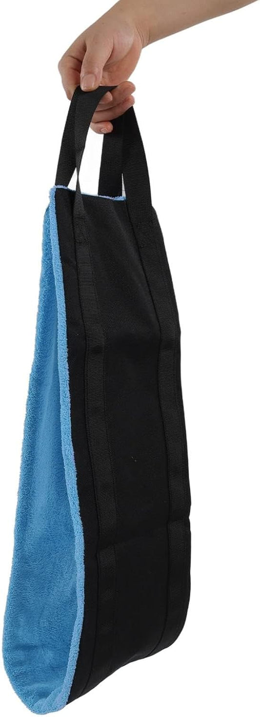 Dog Lift Harness Sling for Back Legs, Adjustable Pet Mobility Aid with Handle Hind Leg Support Assist Belt for Small Dogs Post Surgery Injury Stair Climbing Assistance (Blue)