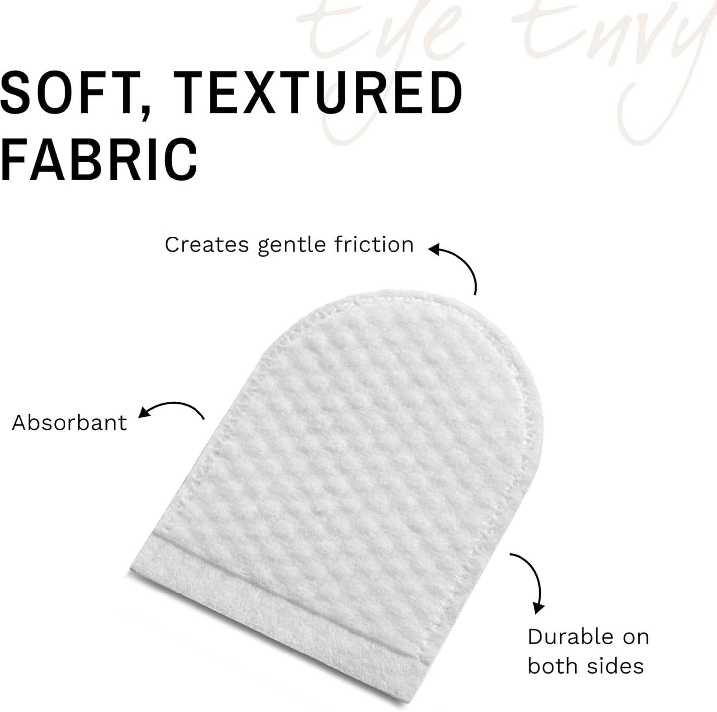 Eye Envy Finger Mitts Clean Dog Ears & pet tears. Use Tear Stain Solution or Ear Cleaner. Gently Remove Crusts, Earwax & Debris. Soft Fabric Finger cots. 40 Count.