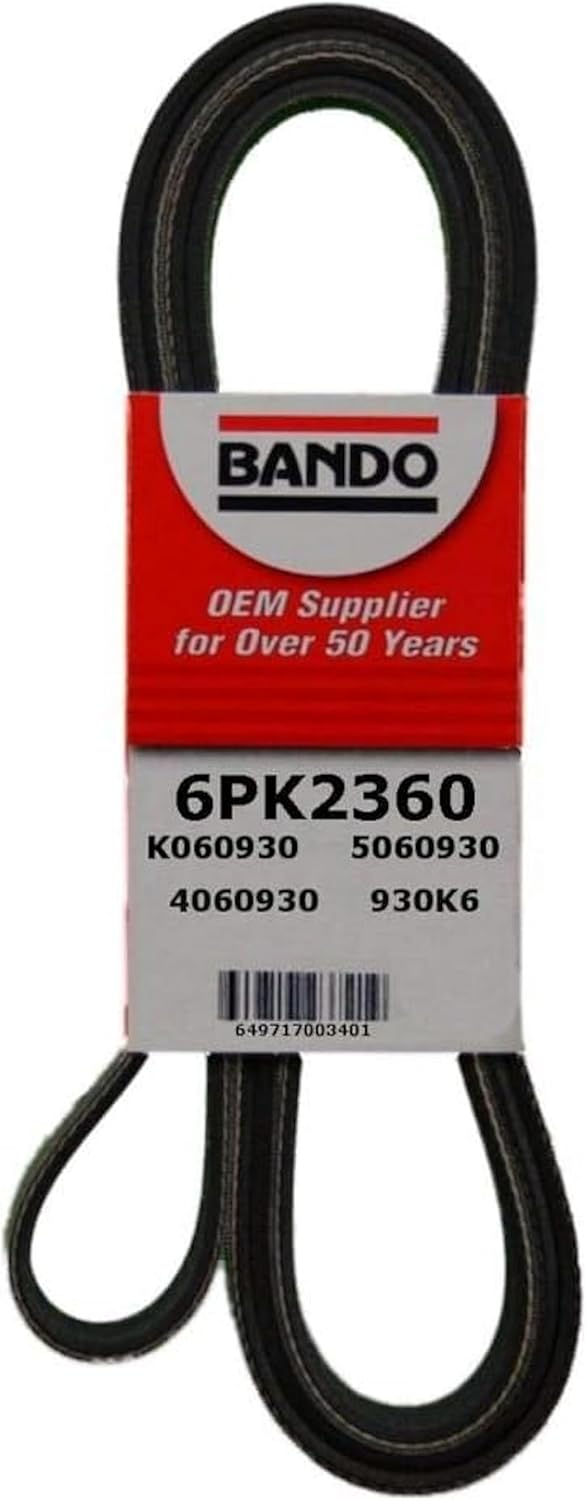 Bando USA 6PK2360 OEM Quality Serpentine Belt