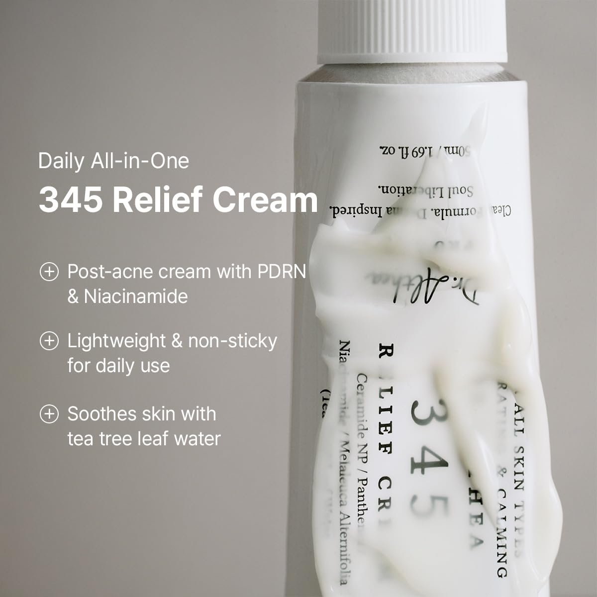 Dr.Althea 345 Relief Cream & Mist Duo | Soothing Recovery & Moisture for Sensitive Skin | Korean Vegan Skin Care Set for All Skin Types
