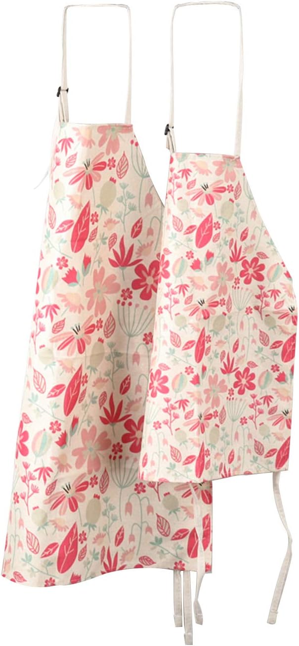 Matching Aprons for Kids and Adults,2 PCS Aprons for Women & Kids Aprons,Perfect Mommy and Me Kitchen Cooking Apron