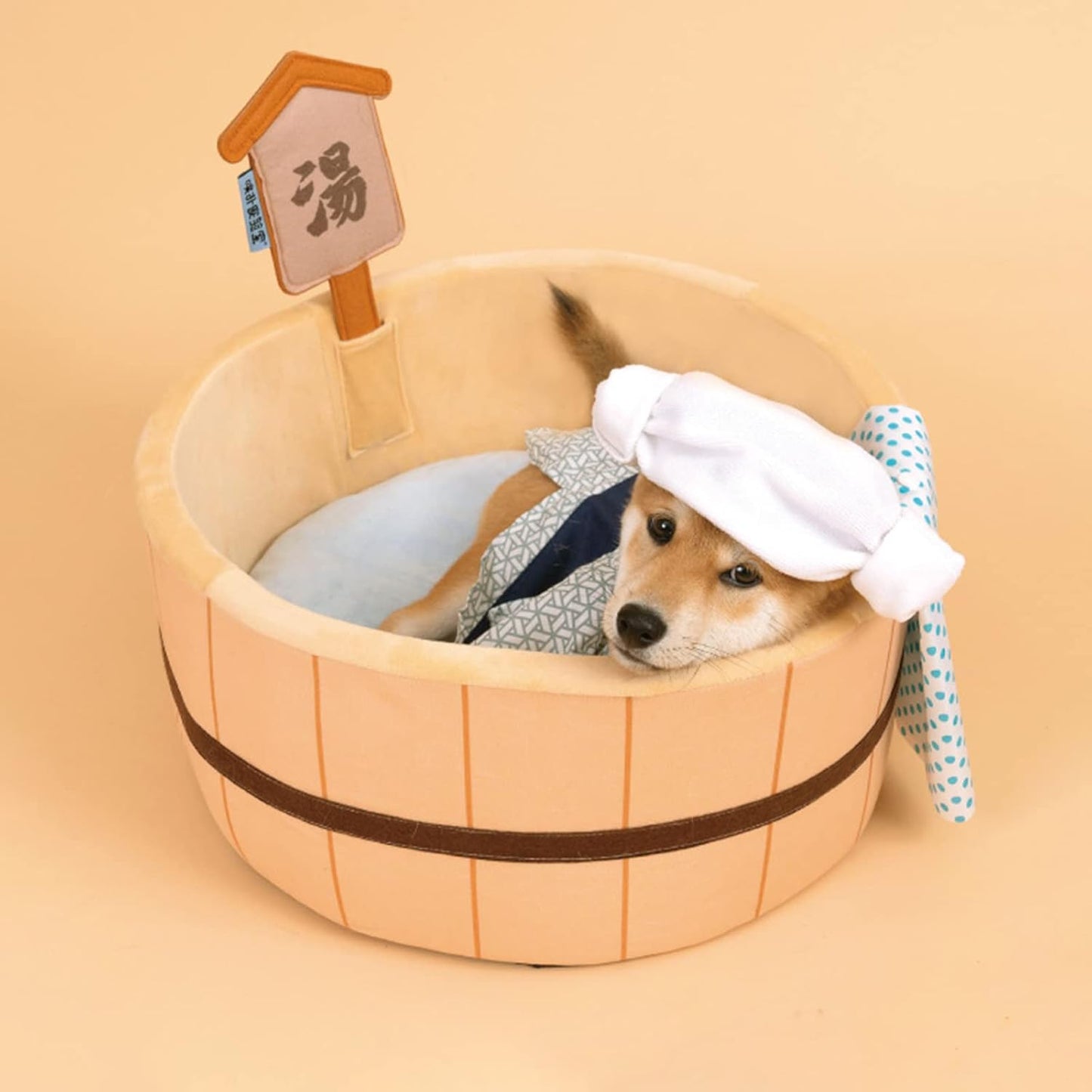 Hot Spring Soup Bathing Dress Up Cat Kennel Dog Kennel Removable and Washable Autumn and Winter Warm Pet Thick Sponge Deep Sleep Non-Slip Mat