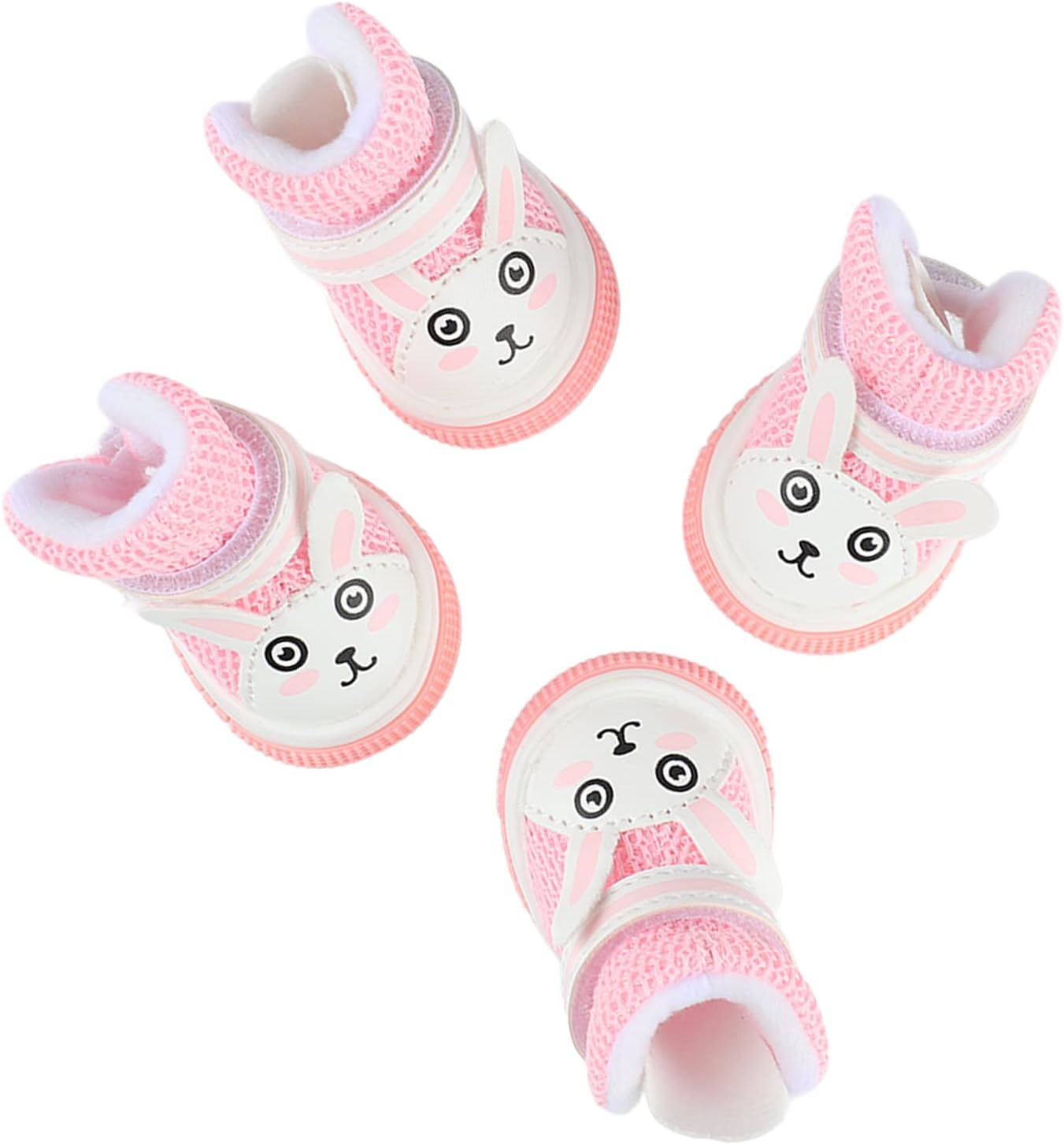 Yctze Breathable Lightweight Dog Shoes - Cute Mesh Puppy Boots for Spring Summer, Hot Pavement Summer Puppy Dog Boots Nonslip Small Dog Shoes for Protection and Comfort, Winter Snowy Day