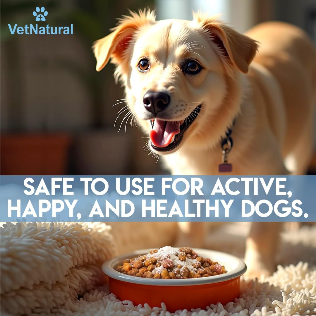 Doggy Supps Taurine for Dogs, 99.99% Pure Taurine Powder – Immune Support, Boost Energy, Skin & Coat Health for Heart, Vision & Daily Wellness – Easy to Mix in Food, Includes Measuring Spoon
