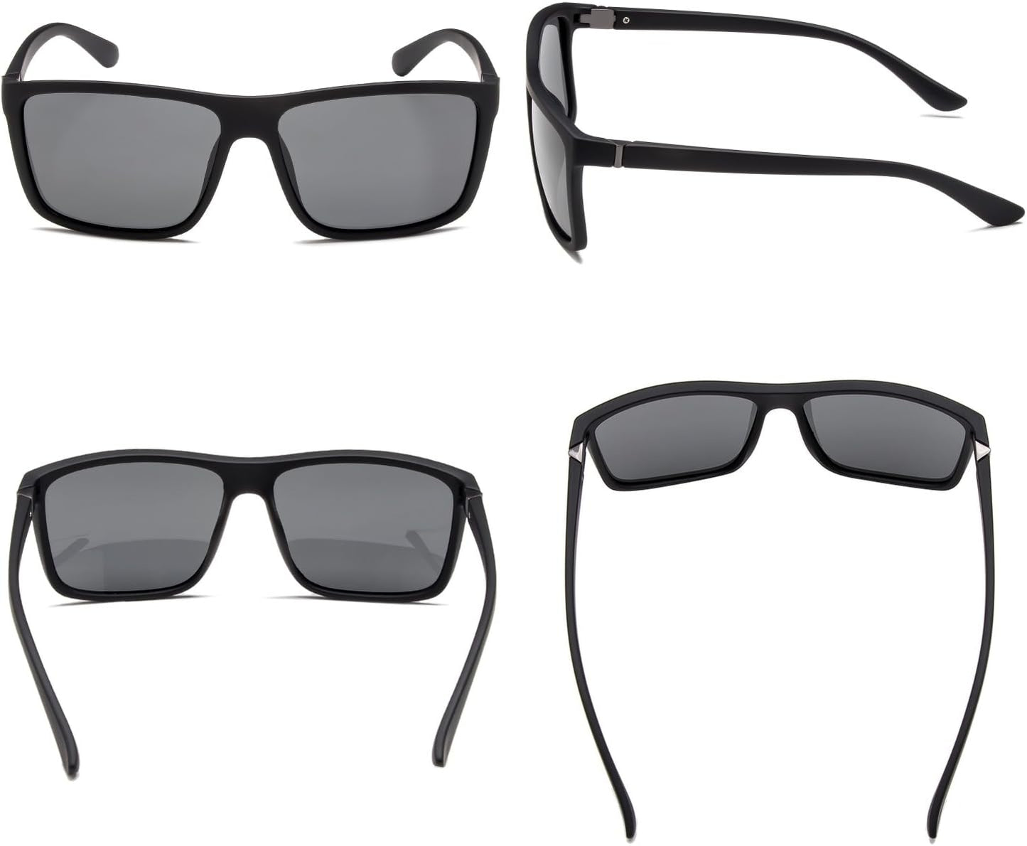 NIEEPA Men's Sports Polarized Sunglasses Square Frame Glasses NP1007