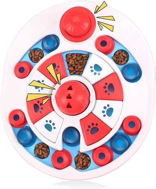 Durability Slow Feeders Bowl Regulable Dog Feeders Comfortable Cats Bowl for Eating Intelligence Training Pet Toy