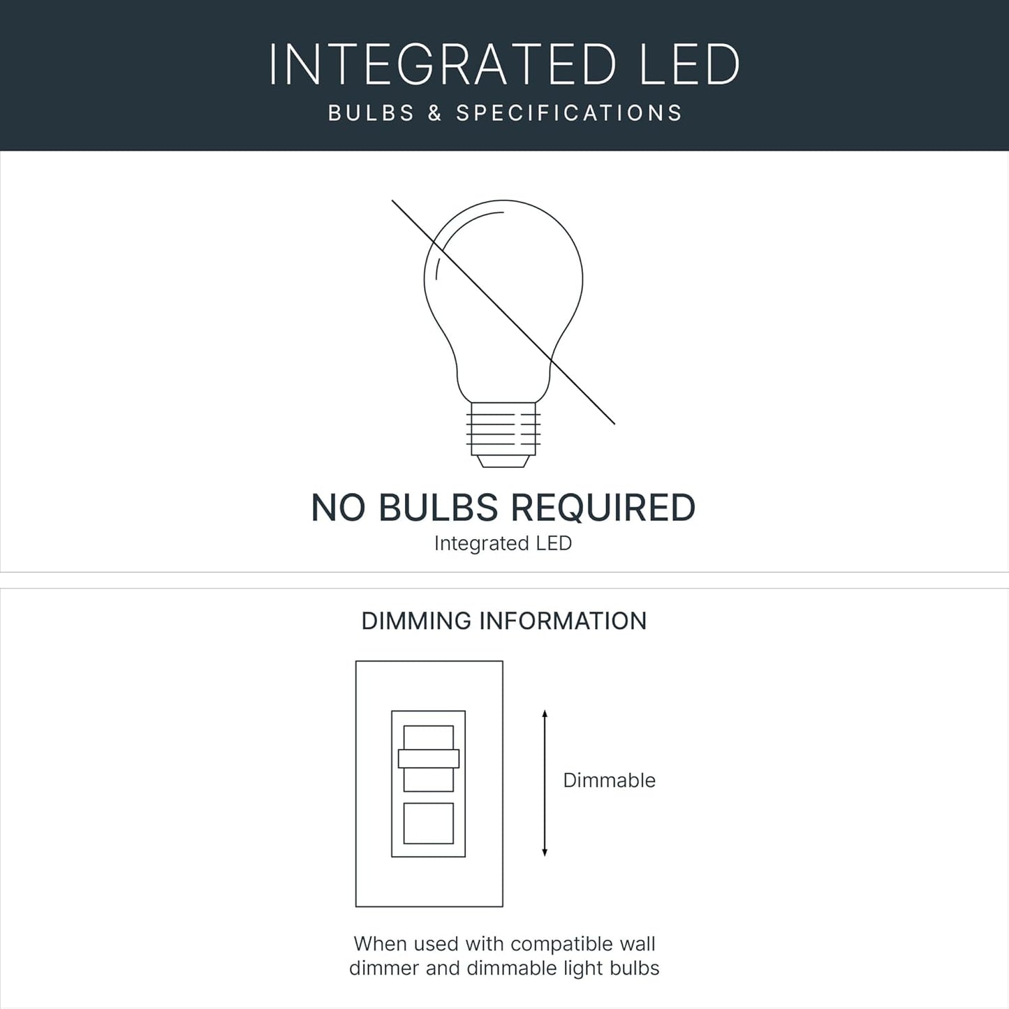 Kichler Gen 1 LED Downlight in White, 7.5” Ceiling Flush Mount Wet Rated Interior Dimmable Light for Living Room, Dining Room, Kitchen, Bathroom and Bedroom, 3000K, (7.5” x 1.5”), 43846WHLED30