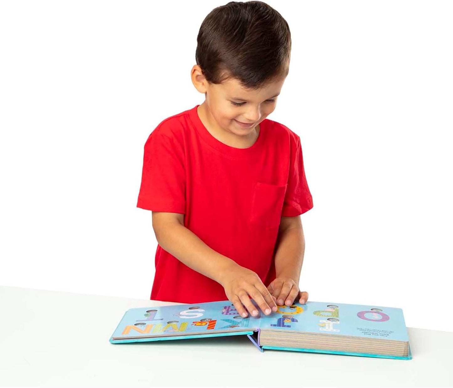 Melissa & Doug Poke-a-Dot! an Alphabet Eye Spy, Interactive Children's Board Book with Buttons to Pop, Educational Sensory Toy for Toddlers & Preschoolers Ages 3+ - FSC Certified