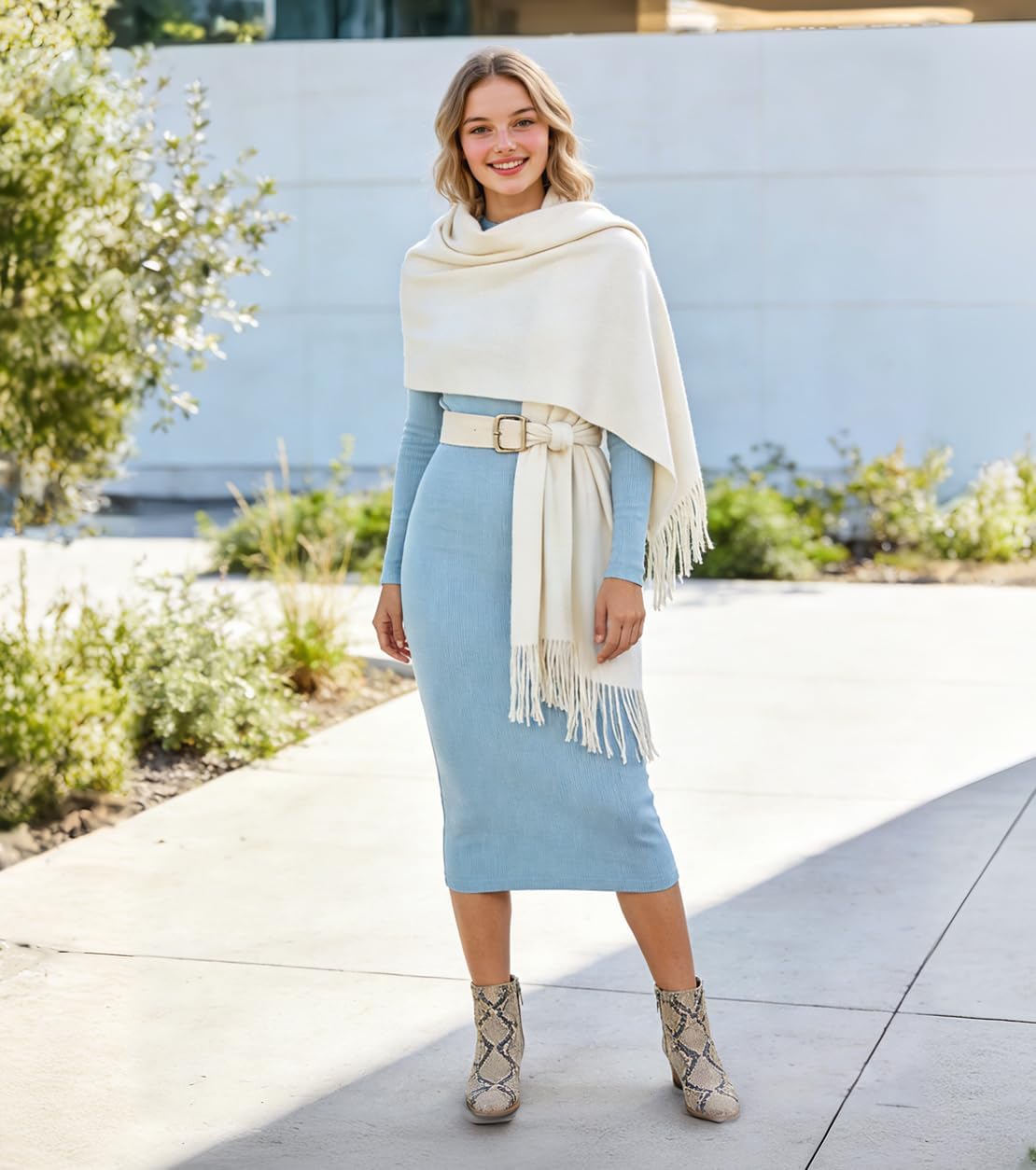 Winter Soft Long Scarf, Pashmina Shawls and Wraps, Warm Large Scarves for Men Women Evening Dress Wedding