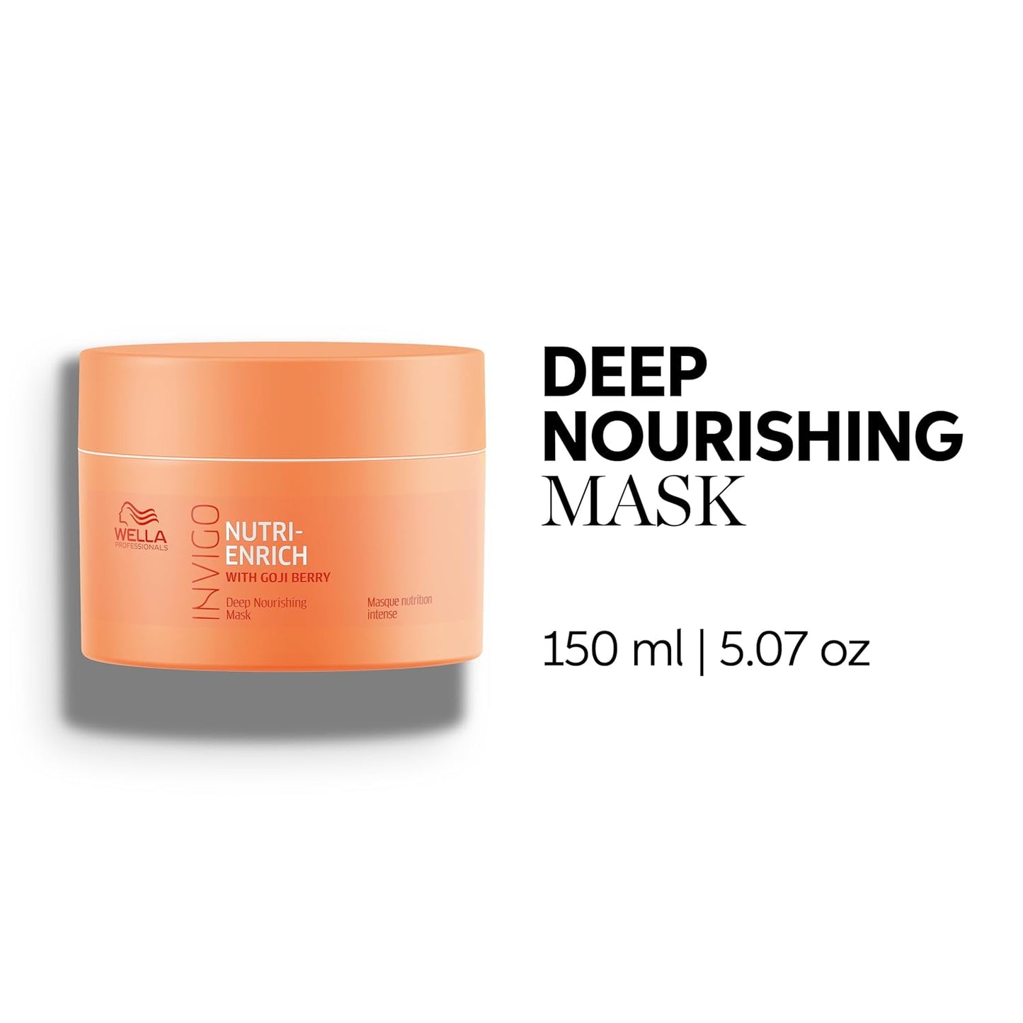 Wella Professionals Invigo Nutri-Enrich Mask Deep Nourishing & Moisturizing For Dry Hair Damaged oz