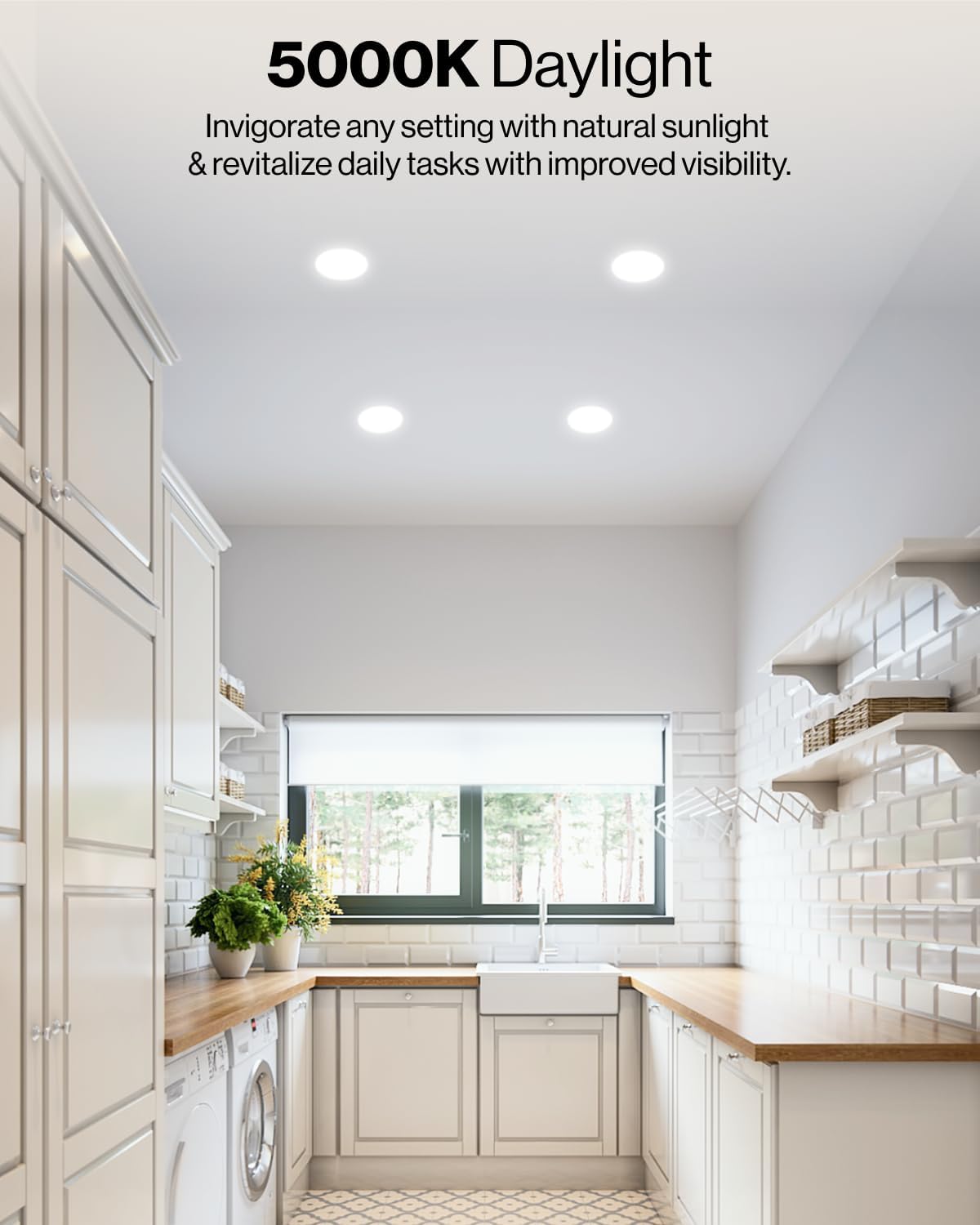 Sunco 12 Pack 6 Inch LED Recessed Light, Retrofit Downlight Can Lights for Ceiling, Baffle Trim, 1050 LM, 13W (75W Equivalent), 5000K Daylight, Dimmable, Damp Rated UL