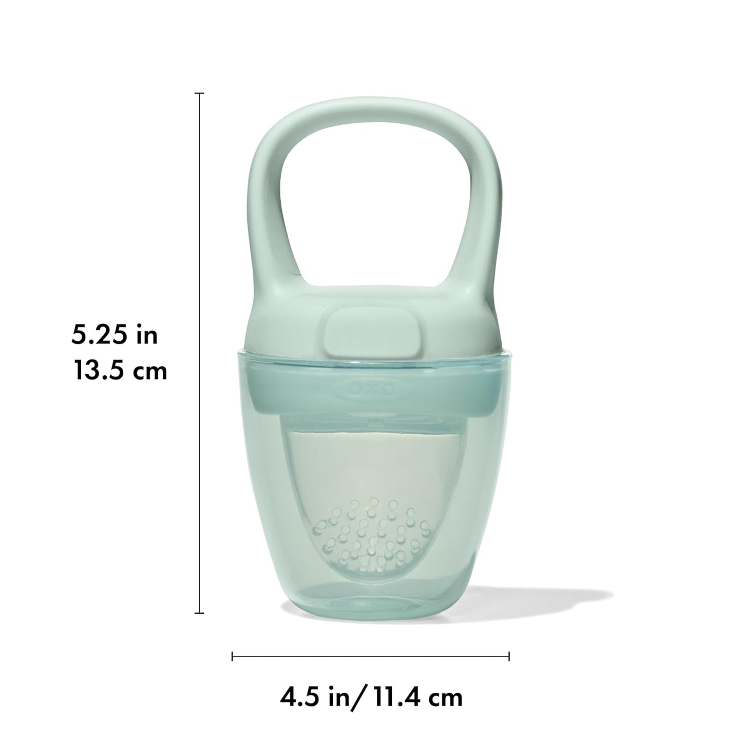 OXO Tot Silicone Self-Feeder 2 Pack - Opal and Dusk