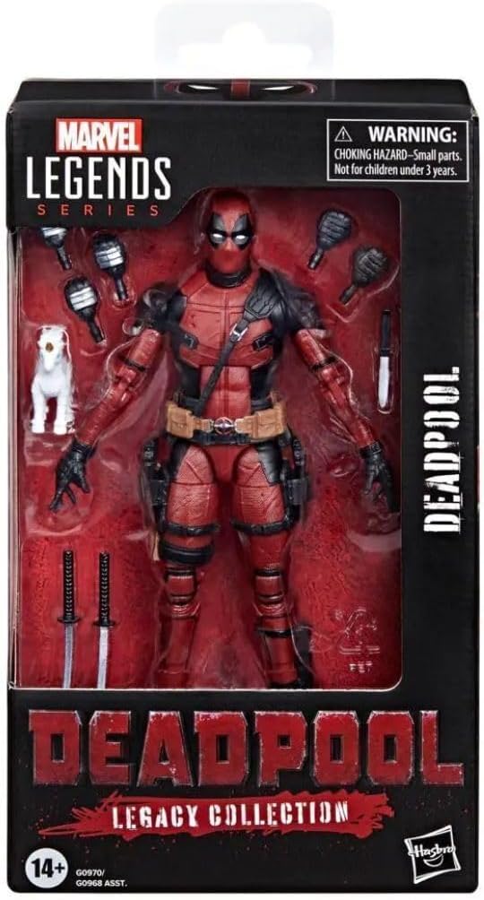 Marvel Legends Series Deadpool, Deadpool 2 Adult Collectible 6-Inch Action Figure