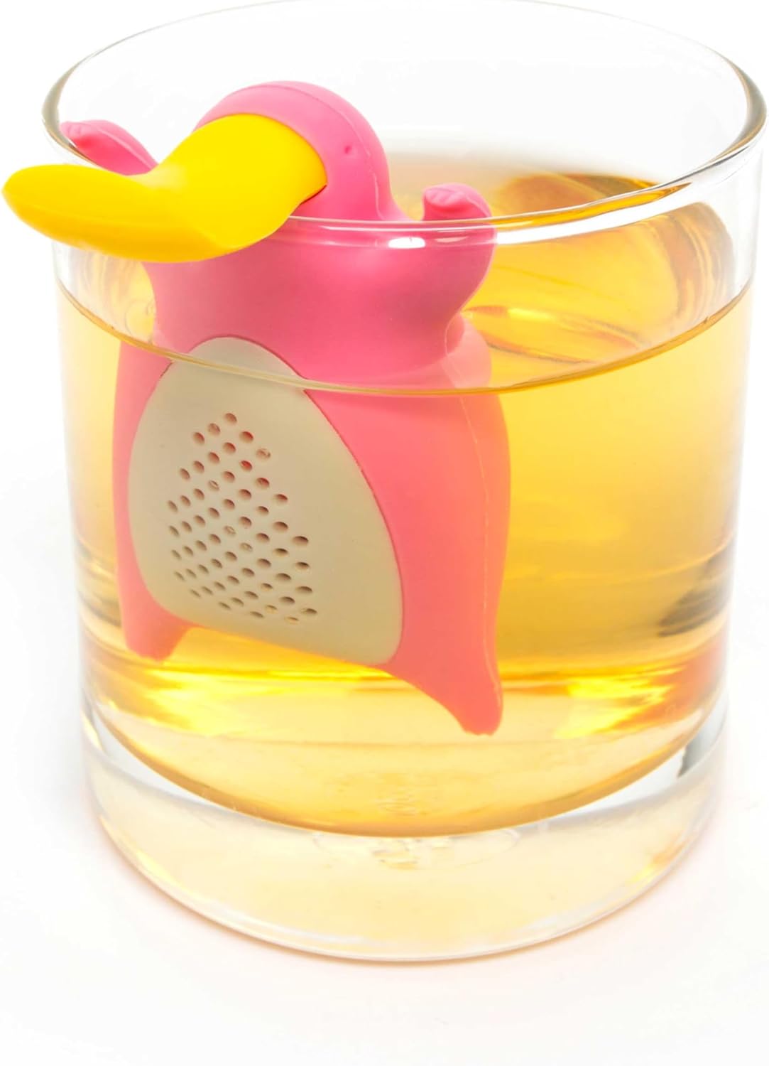 Tea Infuser for Loose Leaf Tea-leaves - ParTea Pack Silicone Strainer Animals, A Fun and Ideal Gift for Friends, and Family, 5-Pack Loose Leaf Steeper Set in Soft Multi-Color Designs