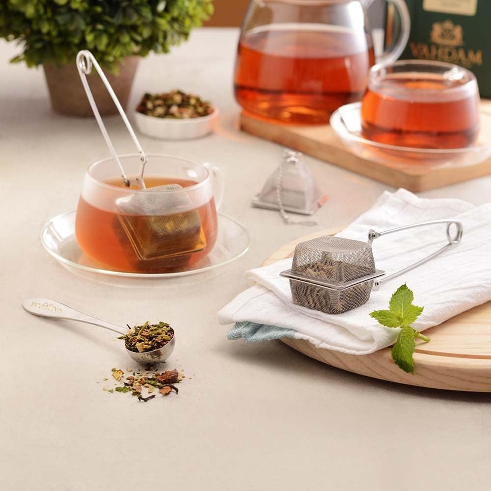 VAHDAM Perfect Measure Loose Leaf Tea Spoon | Premium Quality Stainless Steel Tea Scoop | Perfect Measuring Teaspoons To Brew 1 Cup Of Loose Leaf Tea & Matcha