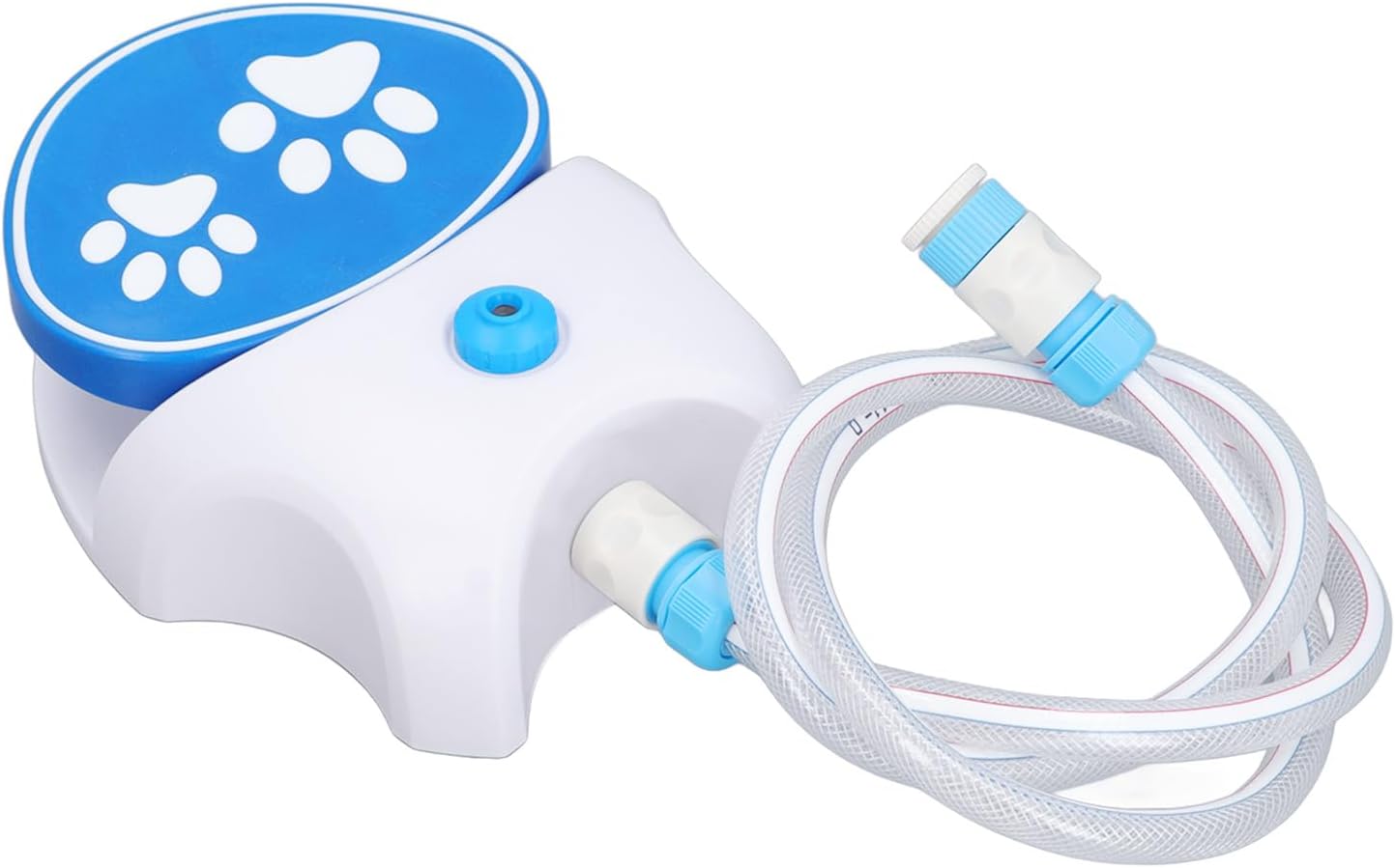 Dog Water Fountain Step On Outdoor Pet Sprinkler Activated Drinking Water Toy Water Dispenser Automatic Dog Water Sprinkler with Hose