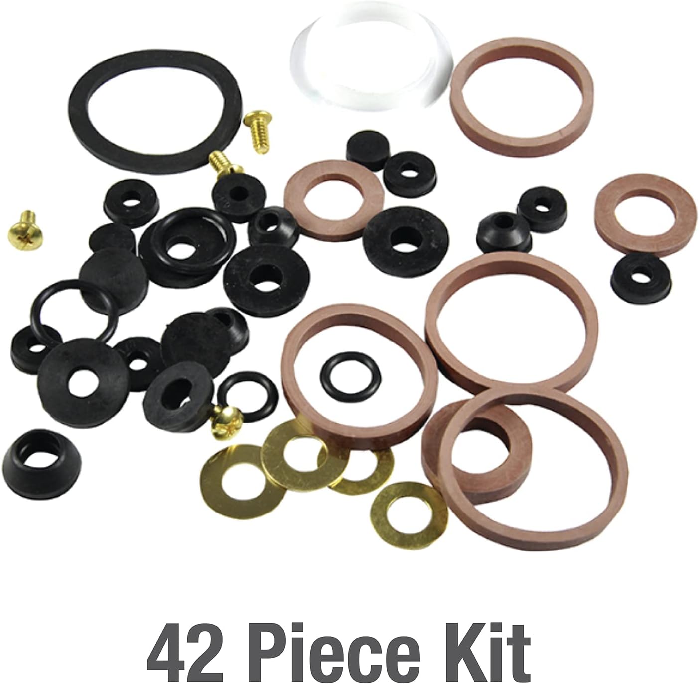 Danco 80817 Home Washer Assortment, 42-Piece
