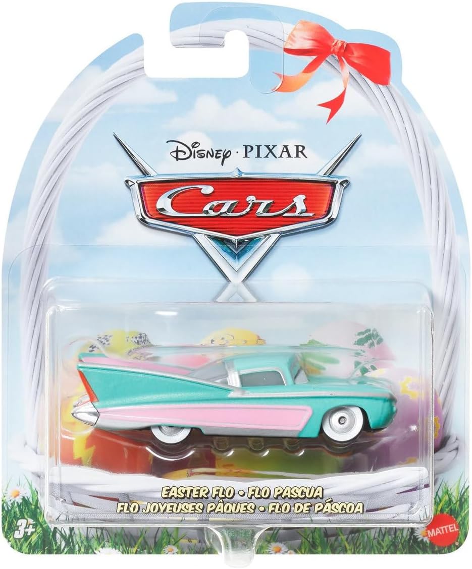 Disney Pixar Cars Easter Diecast Vehicles, 6-Pack Collection, Lightning McQueen, Mater, Holiday Theme HTY61-963C