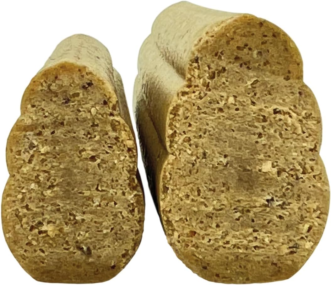 KONG Puppy Ziggies Enhanced - Teeth Cleaning Dog Treats for Puppies, Long-Lasting Chews, Works Classic Rubber Toys ((2 Pack) Medium/Large)