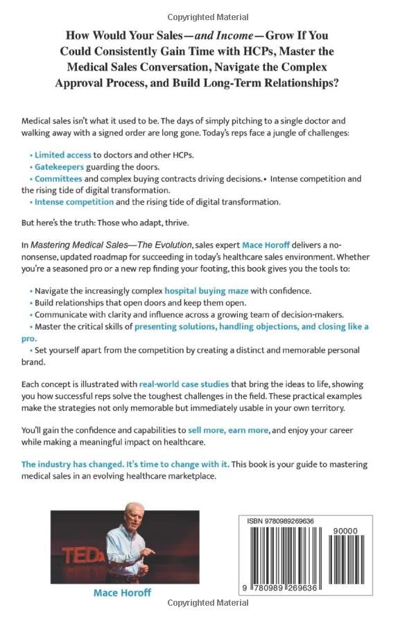 Mastering Medical Sales - The Evolution: The Modern Playbook for Medical Sales Professionals