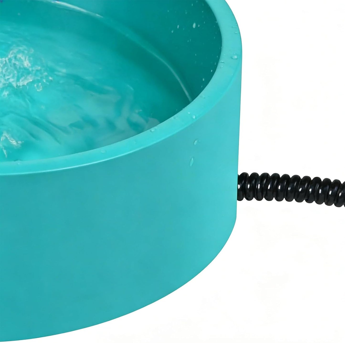 Automatic Pet Waterer, Heated Drinking Bowl, 3.2L Non-Slip Winter Feeder for Puppies Cats, Sturdy Shock-Resistant Design, Indoor Outdoor Pet Supplies, Easy Hydration for Small Medium Large Pets