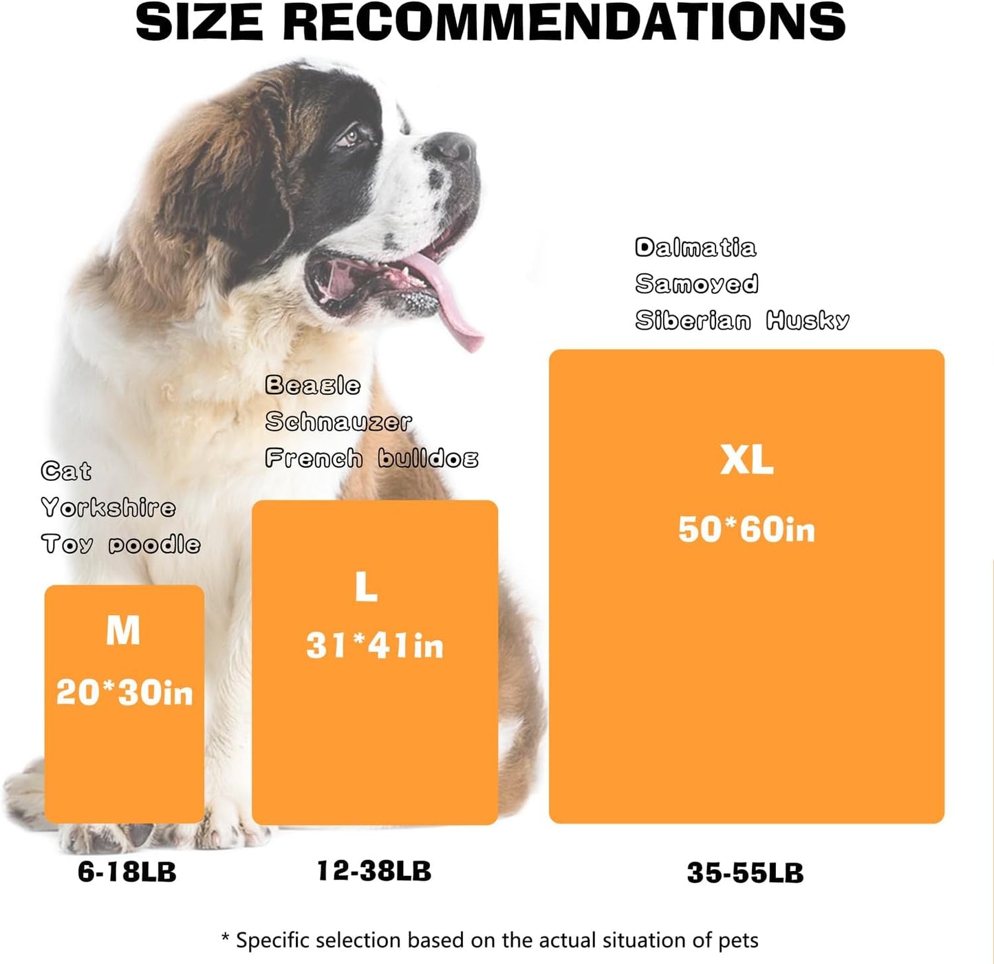 Dog Blankets for Large Dogs, 3 Pcs Dog Blanket Washable, Soft Fluffy Flannel Pet Blanket Mat Cover for Bed Couch, Cute Print Puppy Blanket 60" x 50"