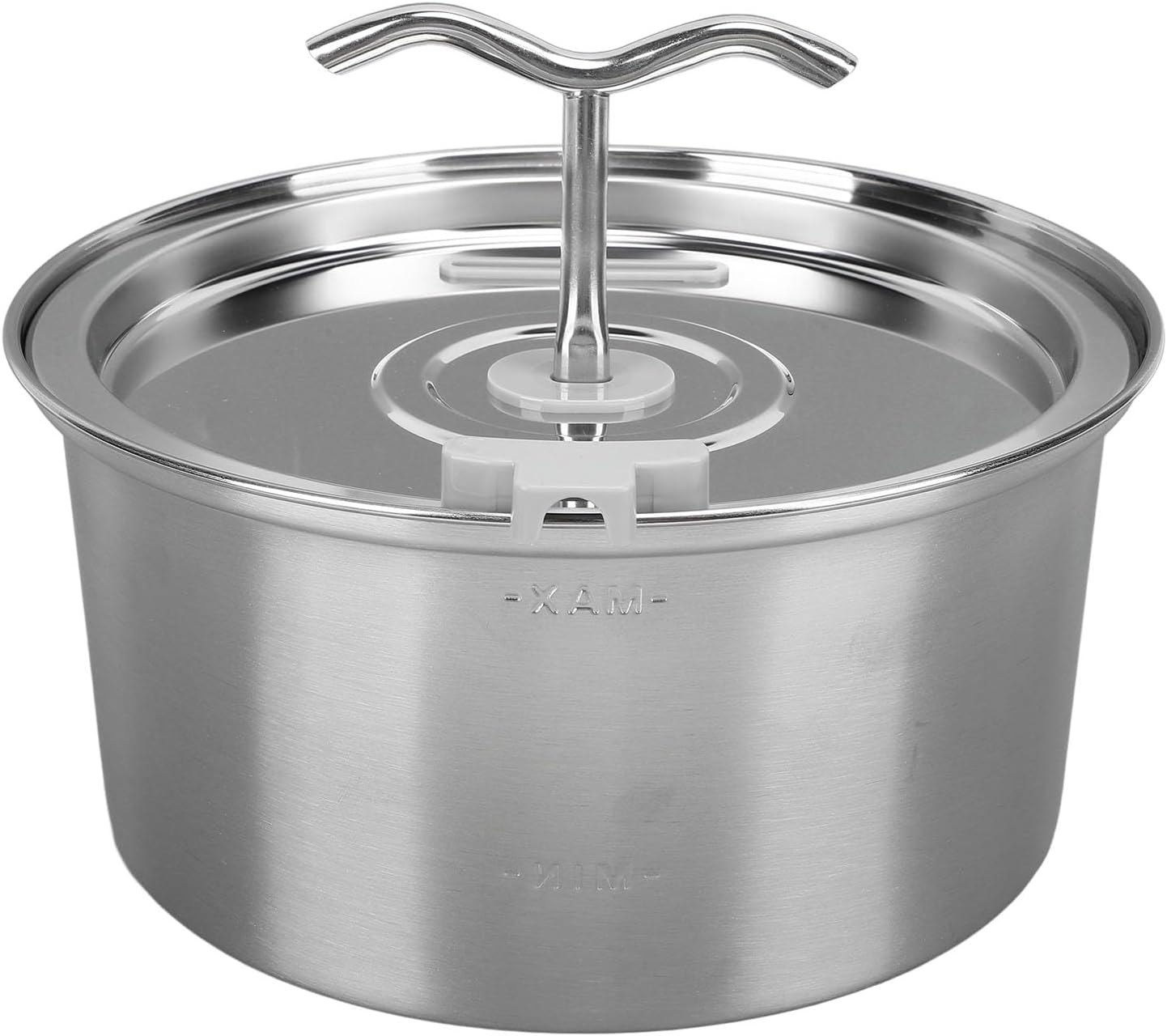 Stainless Steel Cat Water Fountain 3.2L Capacity Automatic Pet Drinking Fountain