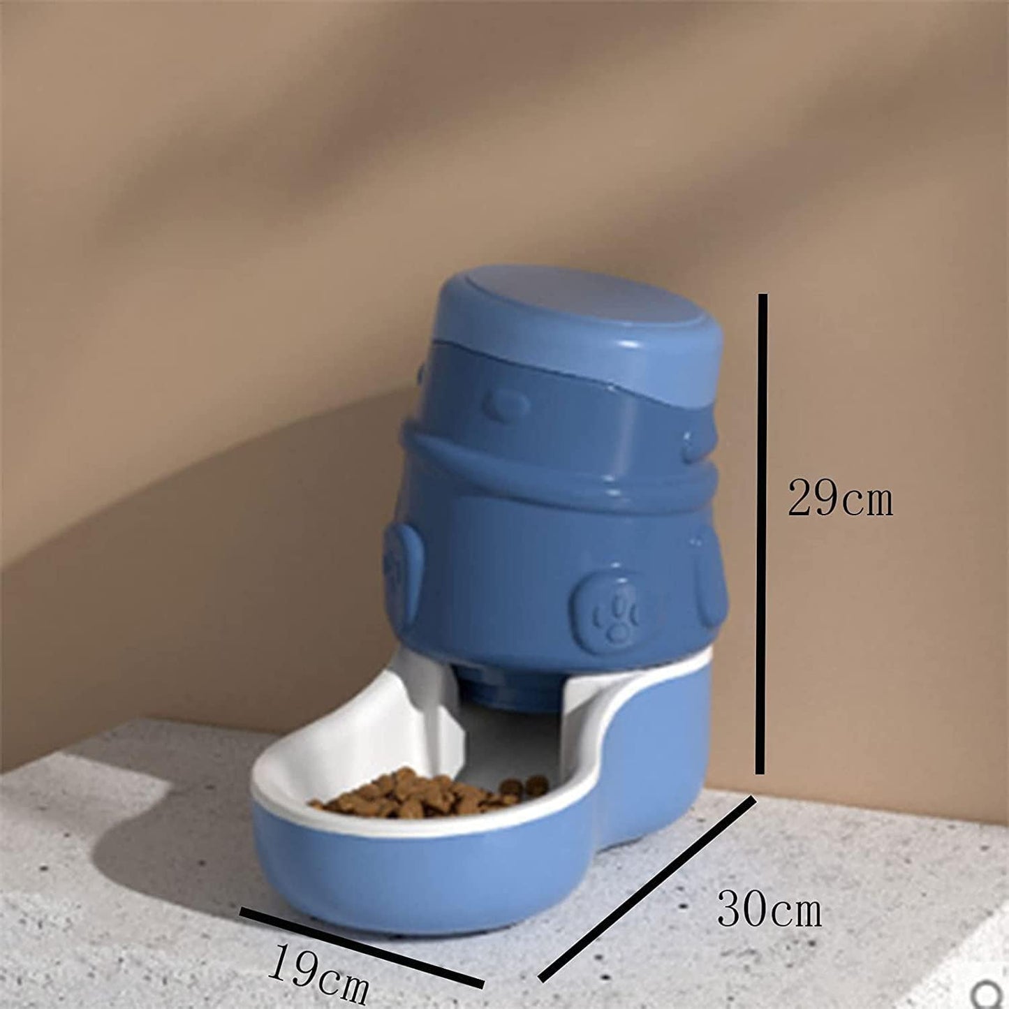 Dispenser Pet Feeder Set, Automatic Cat Feeders and 3.2L Waterer, Auto Gravity Water and Food Dispenser for Small Medium Cat Dog cat Fountain