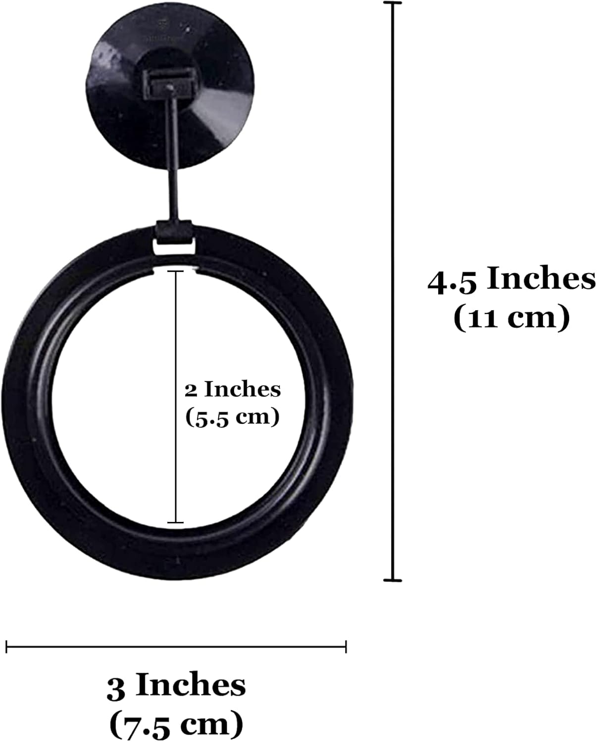 SunGrow Betta Feeding Ring, Prevent Water Turbulence from Washing Food into Filter, Practical Round Floating Food, Suitable for Guppy, Goldfish and Other Small Fish (1 Pc)