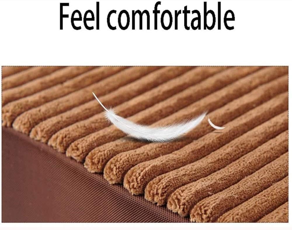 Pet Soothing Bed 2 Pillow Designs Soothing Pet Spine Relaxing Muscles Sponge Dog Pad Non-Slip Detachable Design Dog Sofa (Medium)