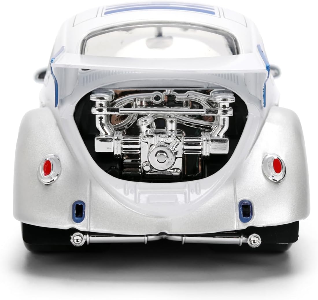 Jada Star Wars R2-D2 with 1959 Volkswagen Drag Beetle 1:24 Die-Cast Vehicle & 2.5-Inch Figure Toys