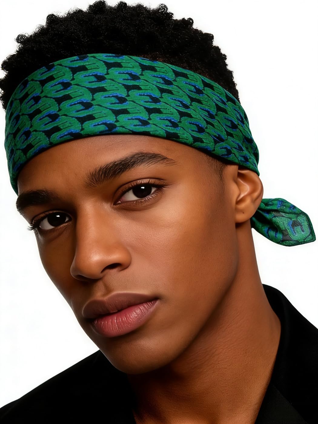 Unisex Cotton-Blend Bandana, Head Scarf, Headband, Head wrap, Hair Neck Scarf for Women Men 22 x 22 inch