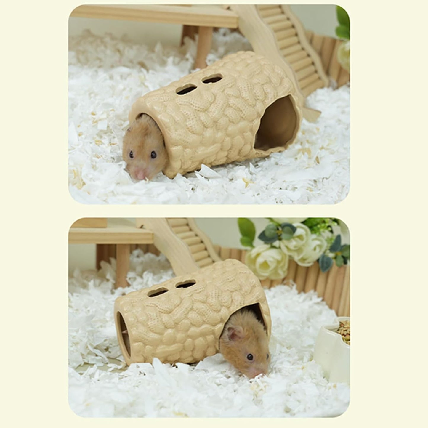 Automatic Leak Water Dispenser for Hamster and Small Animals Hanging Cage Feeder with Large Capacity Capacity Pet Drinking Fountain
