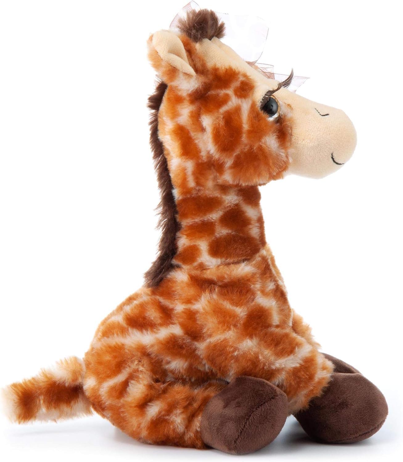 The Petting Zoo, Lash'z Giraffe Stuffed Animal, Gifts for Girls, Plush Toy 12 inches