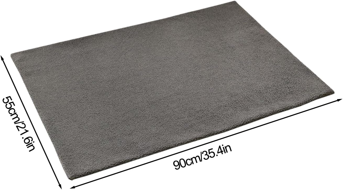 Self Warming Cat Bed - Thermal Pet Sleeping Mat, Removable Dirt-Resistant Cover, Soft Winter Mat for Dogs and Cats, Anti-Slip Warm Cushion, Large Pet Comfort Bedding, Home Sleeping Solution