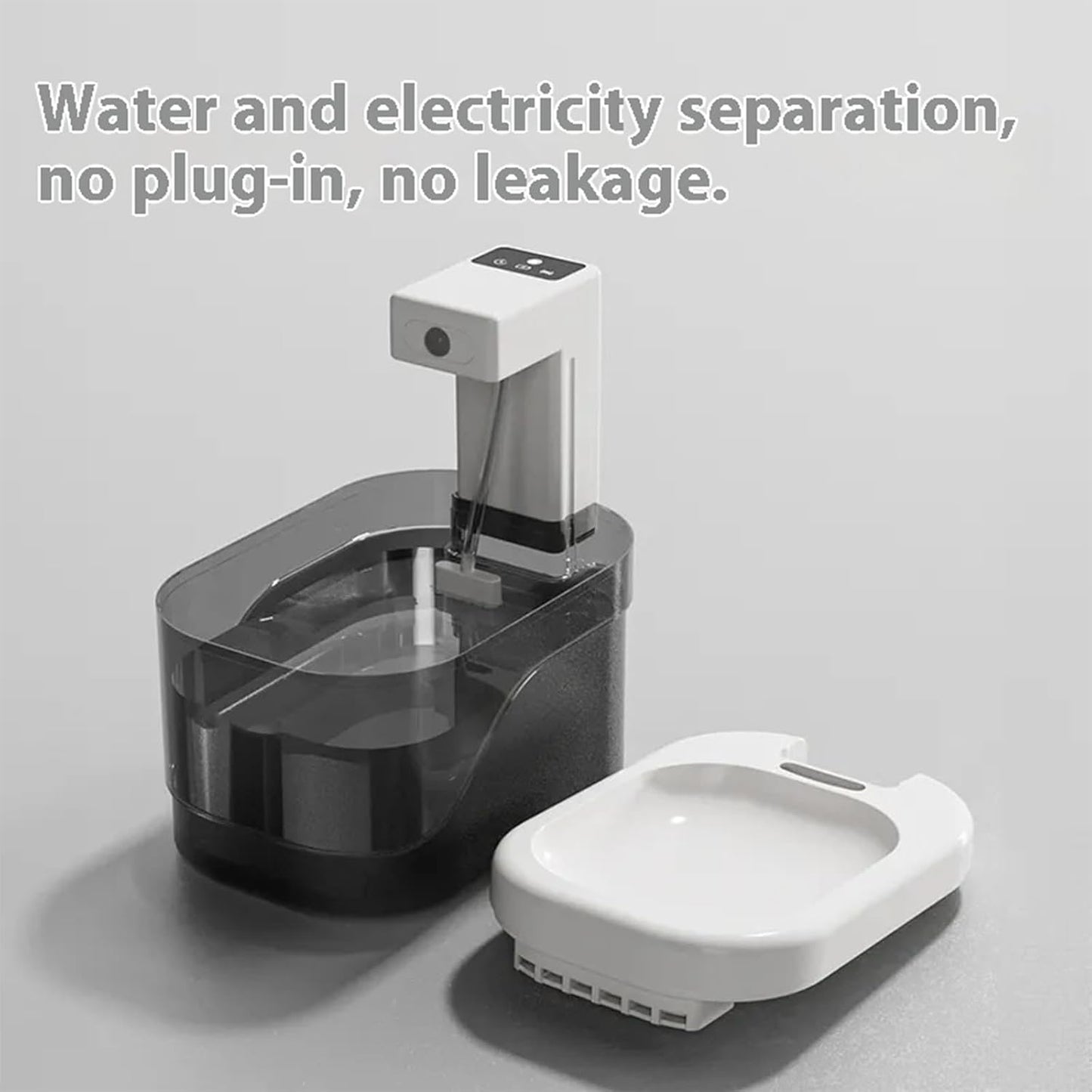 Automatic Dog Water Fountain Dispenser Large Capacity Quiet Indoor Pet Drinking Mute Waterer Sensors Water Fountain