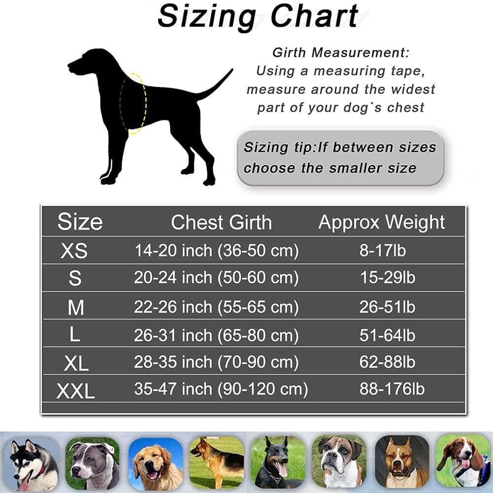 Custom Dog Harness, Personalized No Pull Pet Vest with Name and Phone Number Tag for Small Medium and Large Breed(Camouflage White,XS)