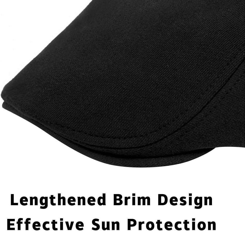 WETOO Men's Flat Cap Gatsby Newsboy Lvy Irish Hats Driving Cabbie Hunting Cap
