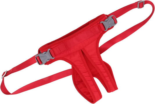 Dog Lift Harness Adjustable Comfortable Pet Rear Support Aid Sling for Small Medium Large Dogs Cats with Arthritis Weakness Post Surgery Fleece Lining (M)