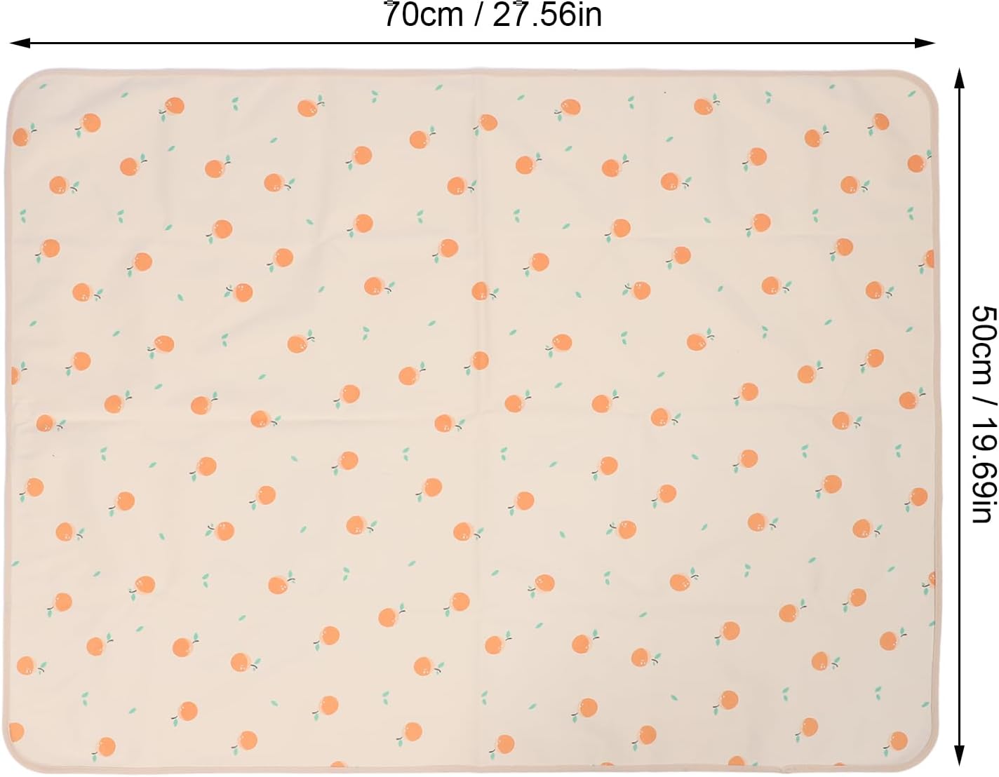 Washable Puppy Training Pads TPU Breathable Multifunctional Pet Urine Pads (50*70cm)