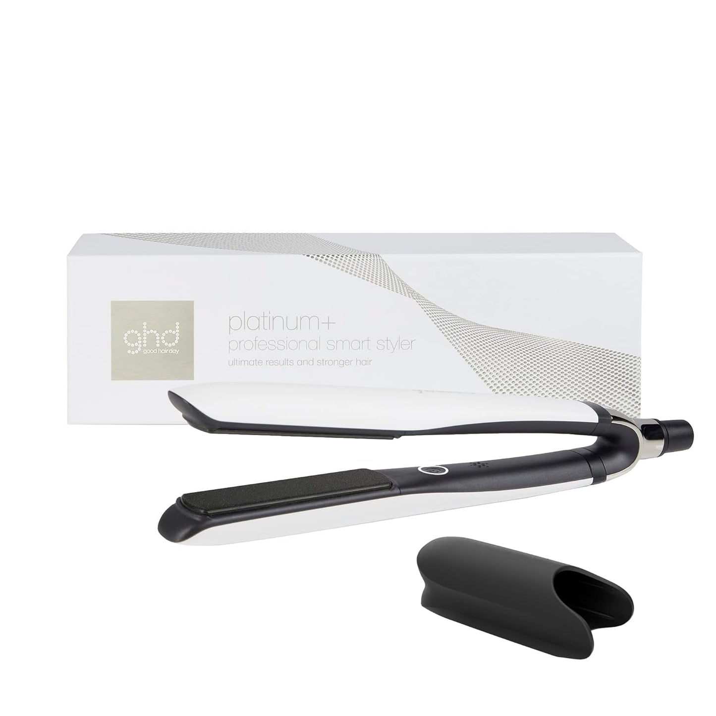 ghd Platinum+ Styler ― 1" Flat Iron Hair Straightener, Professional Ceramic Hair Styling Tool for Stronger Hair, More Shine, & More Color Protection
