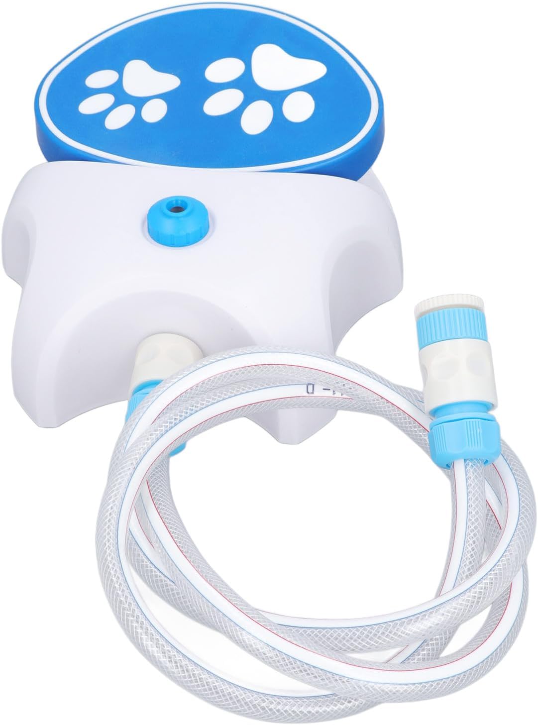 Dog Water Fountain Step On Outdoor Pet Sprinkler Activated Drinking Water Toy Water Dispenser Automatic Dog Water Sprinkler with Hose