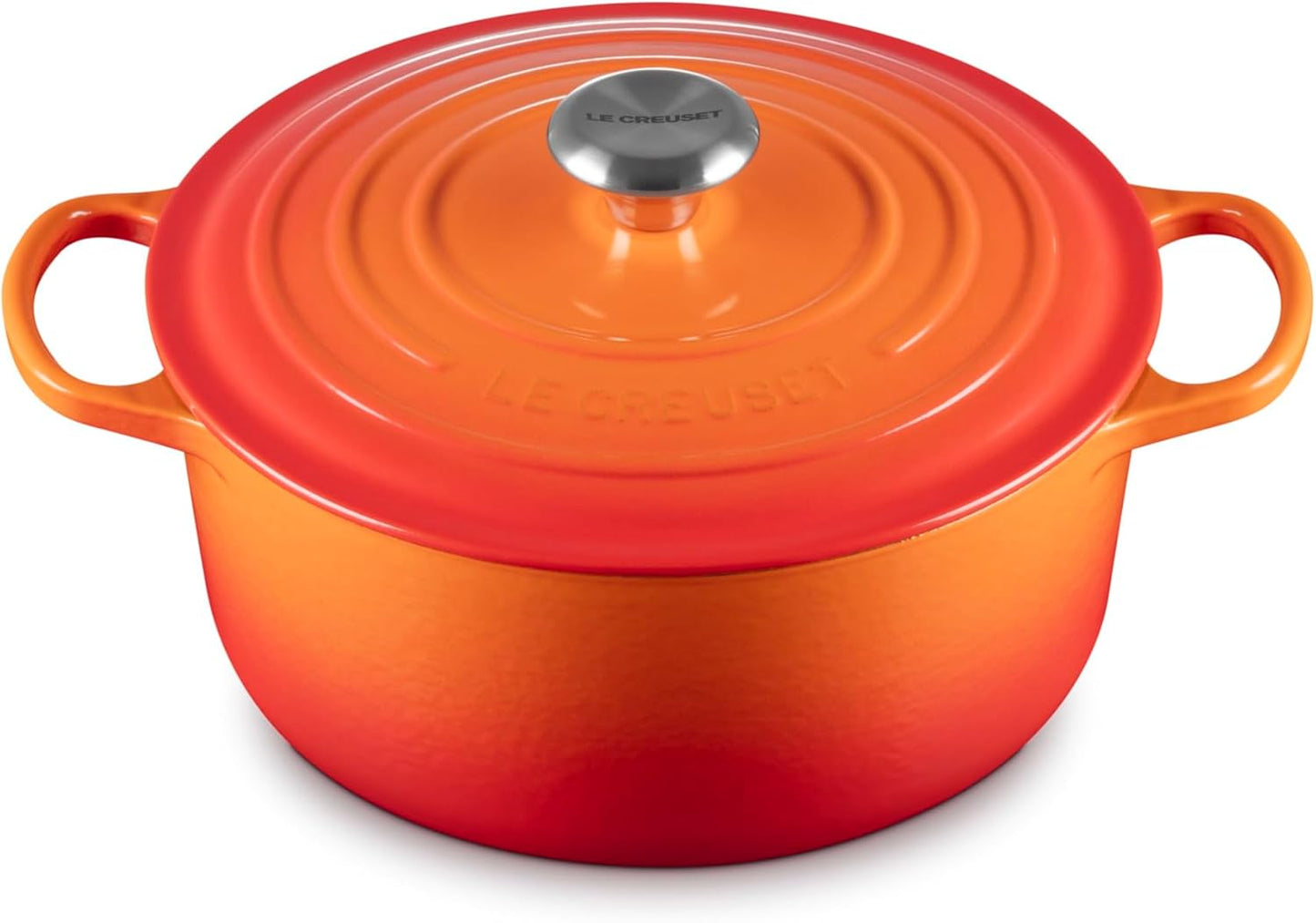 Le Creuset Enameled Cast Iron Signature, 9-Piece Cookware Set, Flame