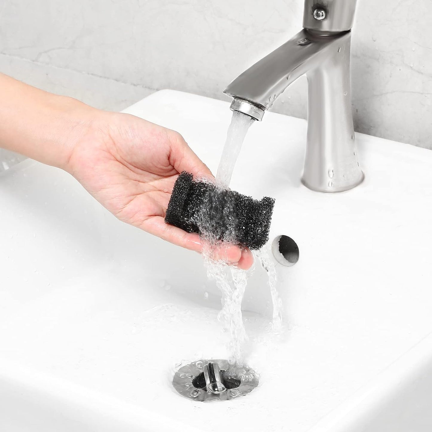 Outus Sponge Filter for Cat Water Fountain Replacement Pet Drinking Sponge Foam Filter for Pet Dog Fountain (8 Pieces)