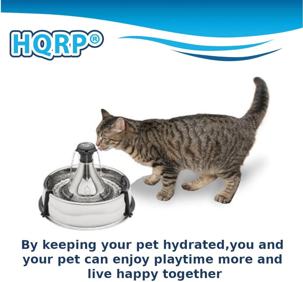 HQRP Pack of 12 Foam Pre-Filter Compatible with Drinkwell Stainless Steel 360, Ceramic Avalon Lotus Pagoda Sedona Pet Fountains for Cat and Dog, Replacement PAC00-13711, PAC00-13194