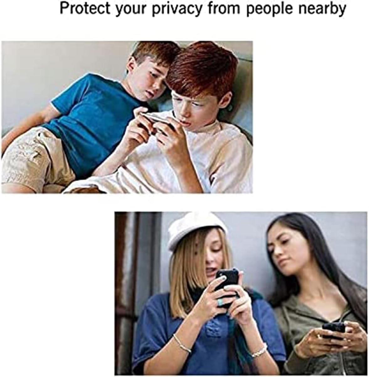 Ailun Privacy Screen Protector for iPhone 17e / iPhone 16e / iPhone 14 / iPhone 13 / iPhone 13 Pro [6.1 Inch] 2 Pack Anti Spy Private Tempered Glass Case Friendly [Not for iPhone 16 6.1 Inch]