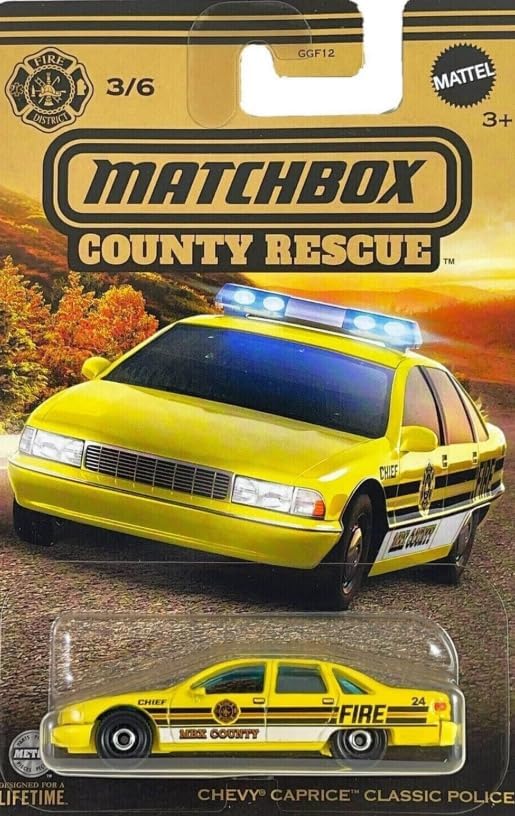 Matchbox Utility/Emergency Random 5 Pack! (Police, Ambulance, Construction, etc.) Assorted Variety Mystery Bundle [No Duplicates!] [Styles May Vary] 1:64 Scale Diecast Toy Vehicles