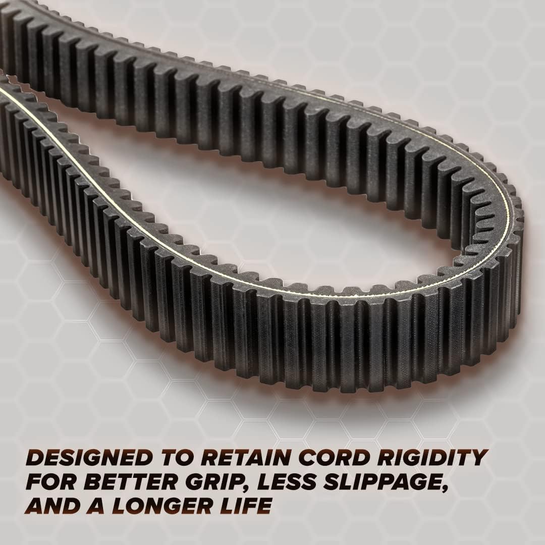 SuperATV Heavy Duty CVT Drive Belt for Polaris RZR XP 1000 2014+ | Extreme Heat & Abuse Resistant | USA Made Belt