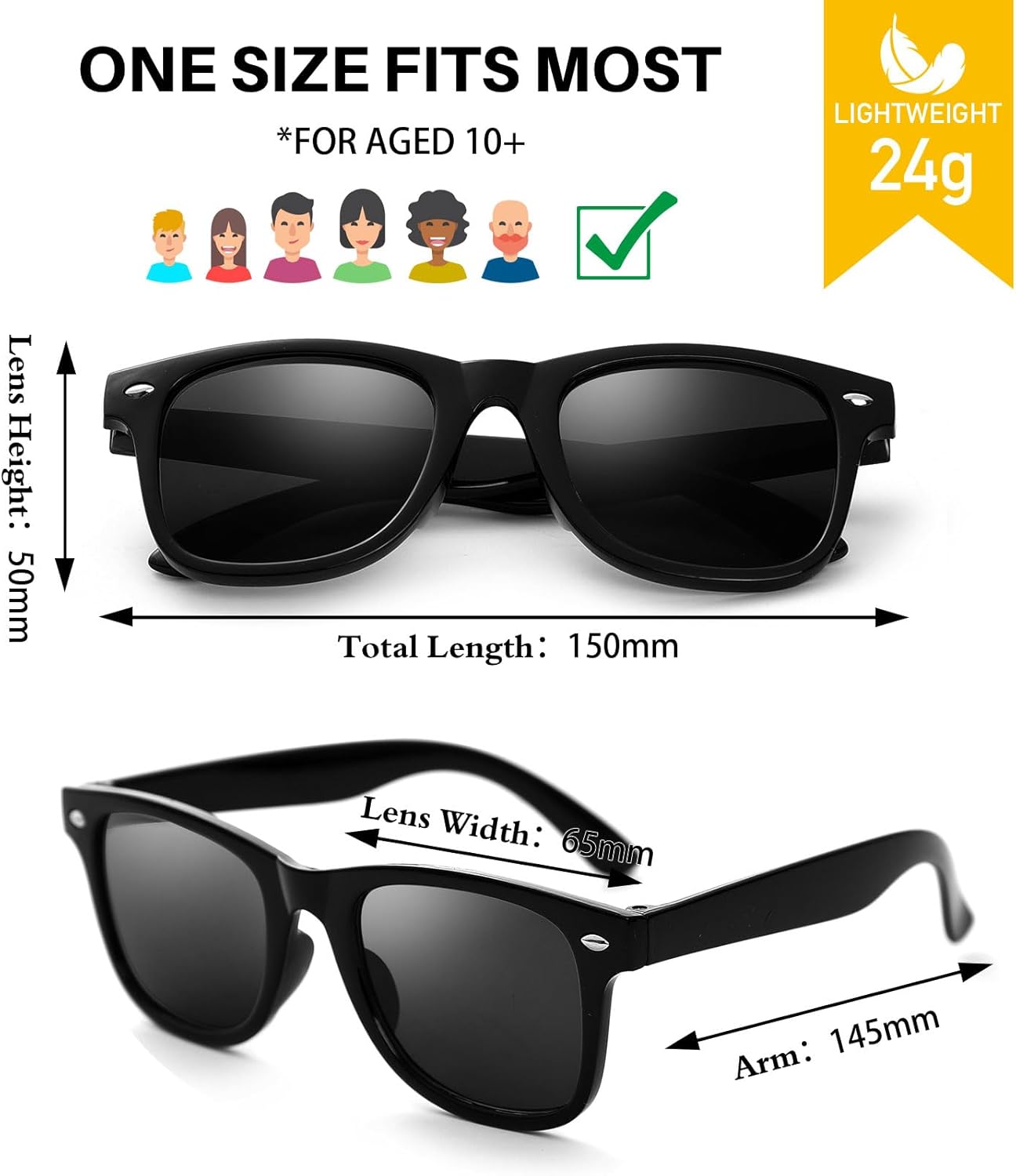 Party Sunglasses Bulk - Adult Retro Plastic Pack of 12 Vintage Sunglasses for Men Women - Party Favors